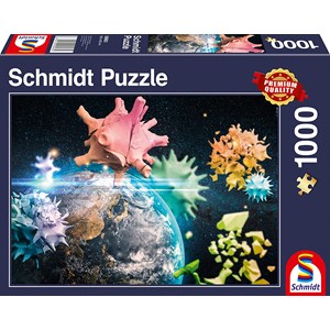Schmidt Spiele (58963) - "Planet Earth 2020" - 1000 Teile Puzzle