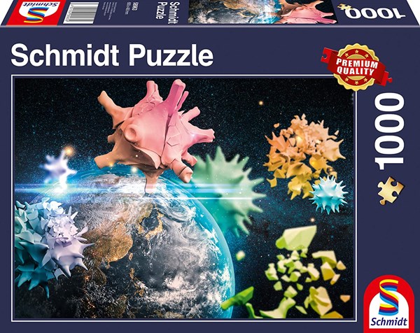 Schmidt Spiele (58963) - "Planet Earth 2020" - 1000 Teile Puzzle