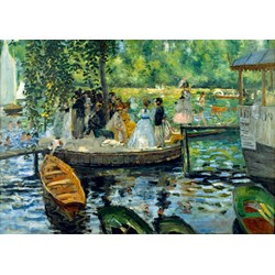 Bluebird Puzzle (60100) - Pierre-Auguste Renoir: "La Grenouillère, 1869" - 1000 Teile Puzzle