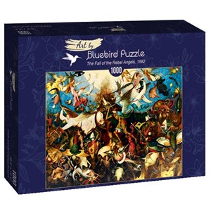 Bluebird Puzzle (60032) - Pieter Brueghel the Elder: "The Fall of the Rebel Angels, 1562" - 1000 Teile Puzzle