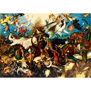 Bluebird Puzzle (60032) - Pieter Brueghel the Elder: "The Fall of the Rebel Angels, 1562" - 1000 Teile Puzzle