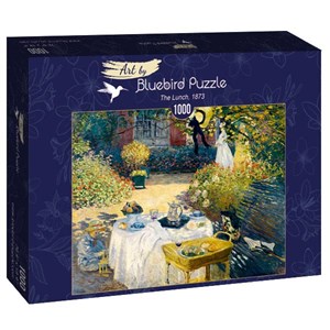 Bluebird Puzzle (60040) - Claude Monet: "The Lunch, 1873" - 1000 Teile Puzzle