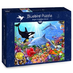 Bluebird Puzzle (70028) - Gerald Newton: "Bright Undersea World" - 1500 Teile Puzzle