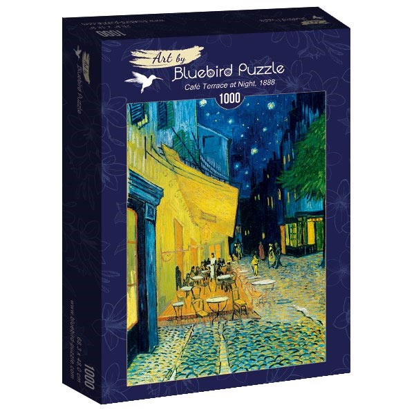 Bluebird Puzzle (60005) - Vincent van Gogh: "Café Terrace at Night, 1888" - 1000 Teile Puzzle