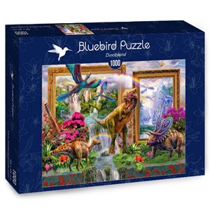 Bluebird Puzzle (70139) - Jan Patrik Krasny: "Dinoblend" - 1000 Teile Puzzle