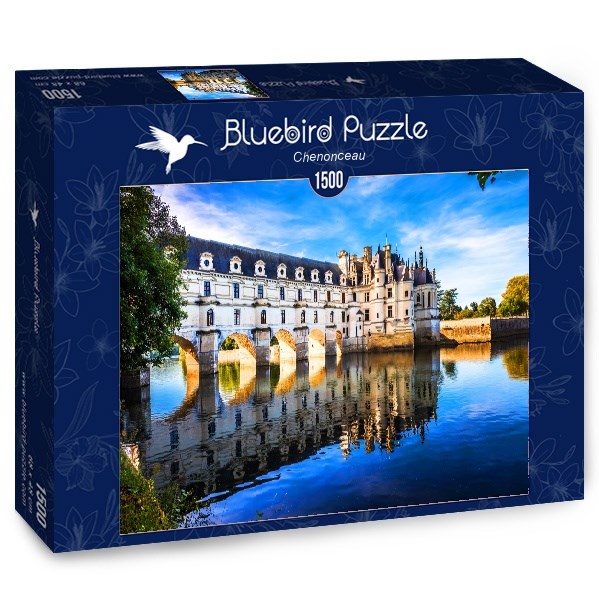 Bluebird Puzzle (70272) - "Chenonceau" - 1500 Teile Puzzle