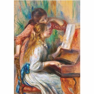 D-Toys (70272) - Pierre-Auguste Renoir: "Two Young Girls at the Piano" - 1000 Teile Puzzle