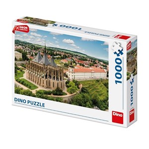 Dino (53270) - "Kutná Hora, Czech Republic" - 1000 Teile Puzzle