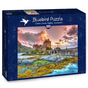 Bluebird Puzzle (70049) - "Eilean Donan Castle, Scotland" - 3000 Teile Puzzle