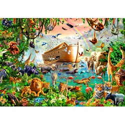 Bluebird Puzzle (70162) - Adrian Chesterman: "Noah's Ark" - 3000 Teile Puzzle