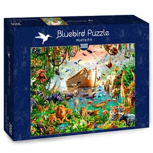 Bluebird Puzzle (70162) - Adrian Chesterman: "Noah's Ark" - 3000 Teile Puzzle