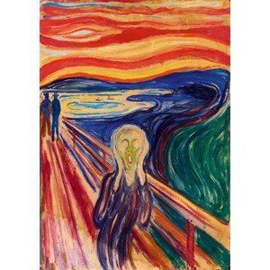 Bluebird Puzzle (60058) - Edvard Munch: "The Scream, 1910" - 1000 Teile Puzzle