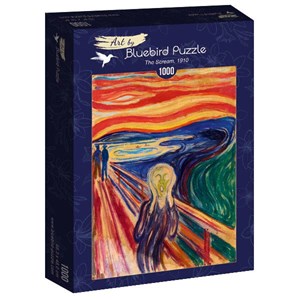 Bluebird Puzzle (60058) - Edvard Munch: "The Scream, 1910" - 1000 Teile Puzzle
