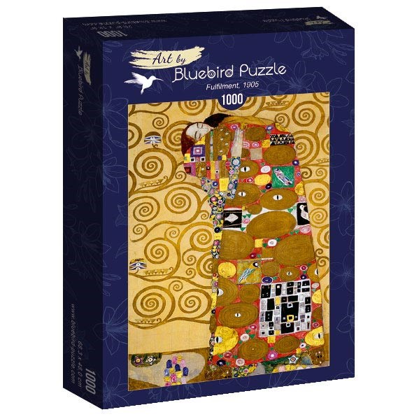 Bluebird Puzzle (60016) - Gustav Klimt: "Fulfilment, 1905" - 1000 Teile Puzzle