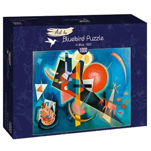 Bluebird Puzzle (60021) - Vassily Kandinsky: "In Blue, 1925" - 1000 Teile Puzzle