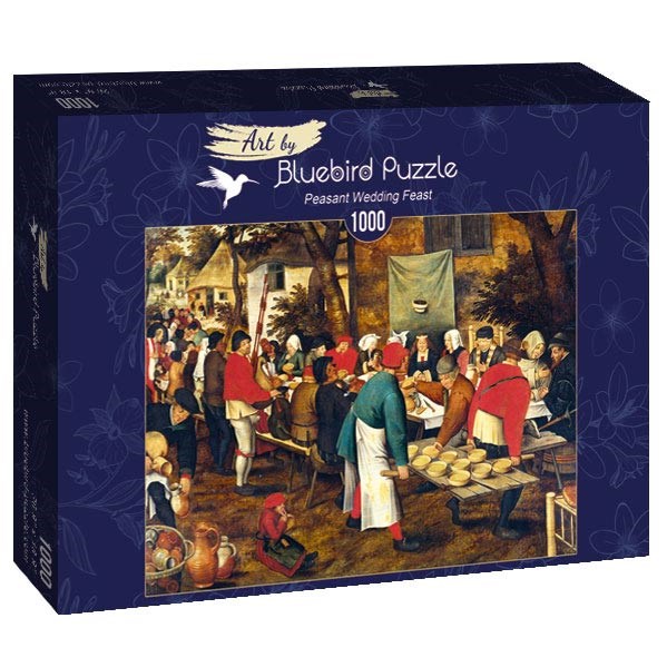 Bluebird Puzzle (60025) - Pieter Brueghel the Younger: "Peasant Wedding Feast" - 1000 Teile Puzzle