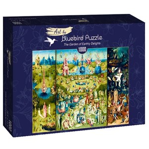 Bluebird Puzzle (60059) - Hieronymus Bosch: "The Garden of Earthly Delights" - 1000 Teile Puzzle