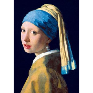 Bluebird Puzzle (60065) - Johannes Vermeer: "Girl with a Pearl Earring, 1665" - 1000 Teile Puzzle