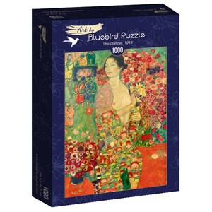 Bluebird Puzzle (60037) - Gustav Klimt: "The Dancer, 1918" - 1000 Teile Puzzle