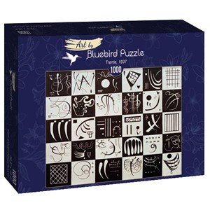 Bluebird Puzzle (60051) - Vassily Kandinsky: "Trente, 1937" - 1000 Teile Puzzle