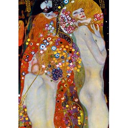 Bluebird Puzzle (60052) - Gustav Klimt: "Water Serpents II, 1907" - 1000 Teile Puzzle