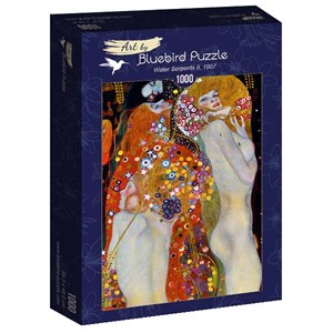 Bluebird Puzzle (60052) - Gustav Klimt: "Water Serpents II, 1907" - 1000 Teile Puzzle