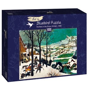 Bluebird Puzzle (60029) - Pieter Brueghel the Elder: "Hunters in the Snow (Winter), 1565" - 1000 Teile Puzzle