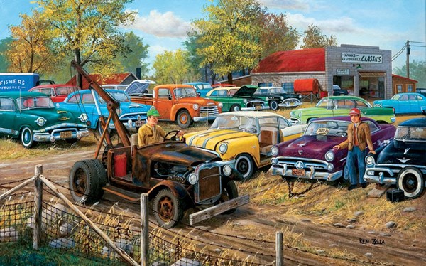 SunsOut (39881) - Ken Zylla: "Sold As Is" - 300 Teile Puzzle