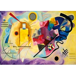 Bluebird Puzzle (60036) - Vassily Kandinsky: "Gelb-Rot-Blau, 1925" - 1000 Teile Puzzle
