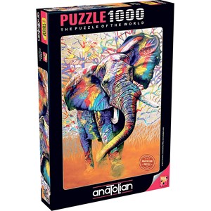 Anatolian (1054) - "African Colours" - 1000 Teile Puzzle