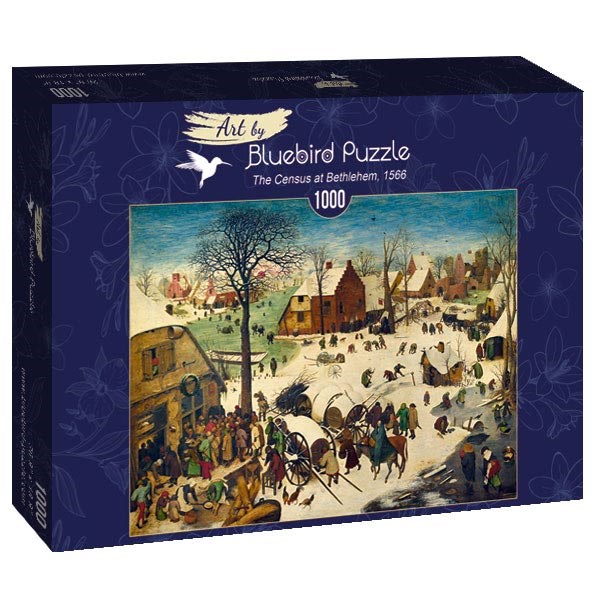 Bluebird Puzzle (60026) - Pieter Brueghel the Elder: "The Census at Bethlehem, 1566" - 1000 Teile Puzzle