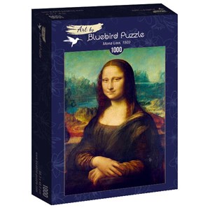 Bluebird Puzzle (60008) - Leonardo Da Vinci: "Mona Lisa, 1503" - 1000 Teile Puzzle