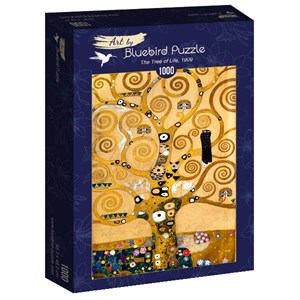 Bluebird Puzzle (60018) - Gustav Klimt: "The Tree of Life, 1909" - 1000 Teile Puzzle