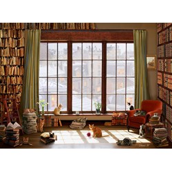 Anatolian (1065) - "Window Cats" - 1000 Teile Puzzle