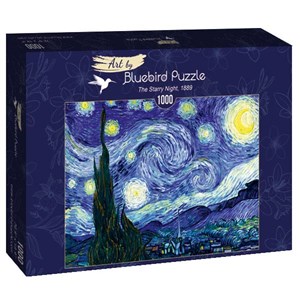 Bluebird Puzzle (60001) - Vincent van Gogh: "The Starry Night, 1889" - 1000 Teile Puzzle