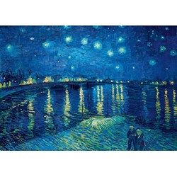 Bluebird Puzzle (60002) - Vincent van Gogh: "Starry Night over the Rhône, 1888" - 1000 Teile Puzzle