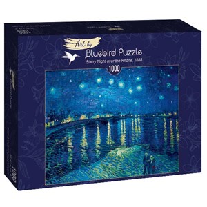Bluebird Puzzle (60002) - Vincent van Gogh: "Starry Night over the Rhône, 1888" - 1000 Teile Puzzle