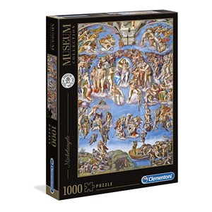 Clementoni (39497) - Michelangelo: "Das jüngste Gericht" - 1000 Teile Puzzle
