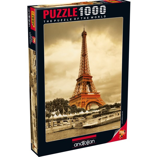 Anatolian (PER3193) - Sefik Bayram: "Eiffelturm" - 1000 Teile Puzzle