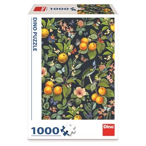 Dino (53285) - "Blooming Oranges" - 1000 Teile Puzzle