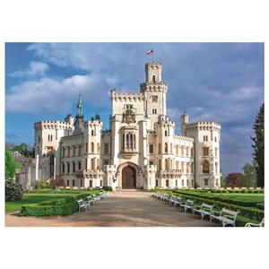 Dino (53287) - "Hluboka Castle" - 1000 Teile Puzzle