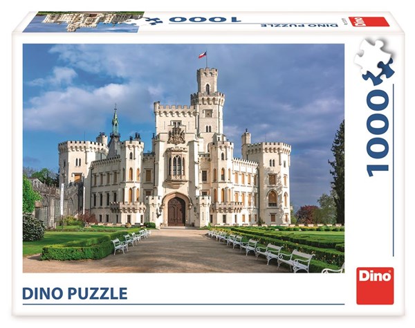 Dino (53287) - "Hluboka Castle" - 1000 Teile Puzzle