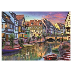 Dino (56123) - "Romantic Early Evening" - 2000 Teile Puzzle