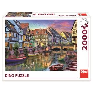 Dino (56123) - "Romantic Early Evening" - 2000 Teile Puzzle