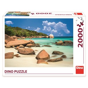 Dino (56122) - "Beach" - 2000 Teile Puzzle