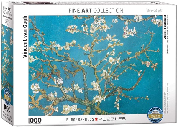 Eurographics (6000-0153) - Vincent van Gogh: "Blühende Mandelbaumzweige" - 1000 Teile Puzzle