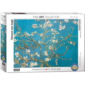 Eurographics (6000-0153) - Vincent van Gogh: "Blühende Mandelbaumzweige" - 1000 Teile Puzzle