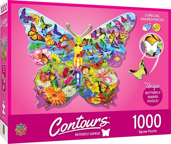 MasterPieces (72051) - "Butterfly" - 1000 Teile Puzzle