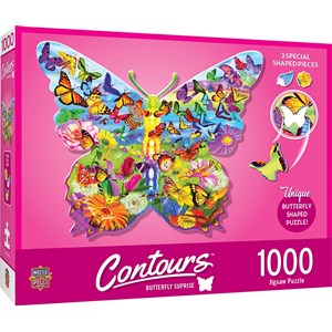 MasterPieces (72051) - "Butterfly" - 1000 Teile Puzzle