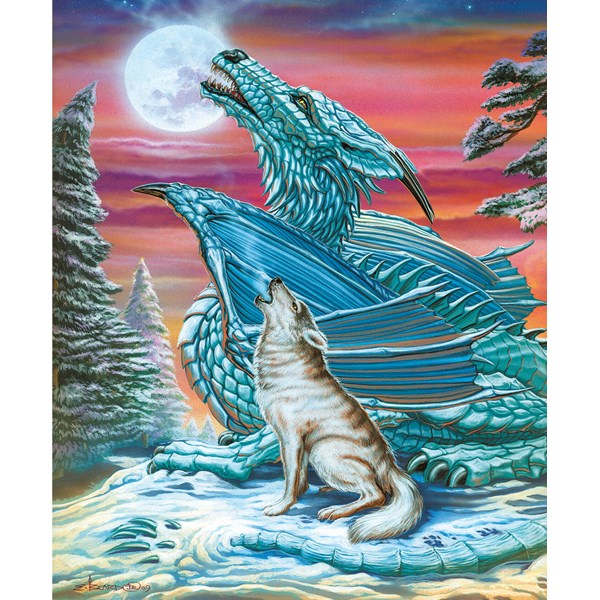 SunsOut (20141) - Ed Beard Jr: "Moon Song" - 1000 Teile Puzzle